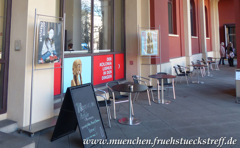 Café Misafir im Museum Fünf Kontinente in München.